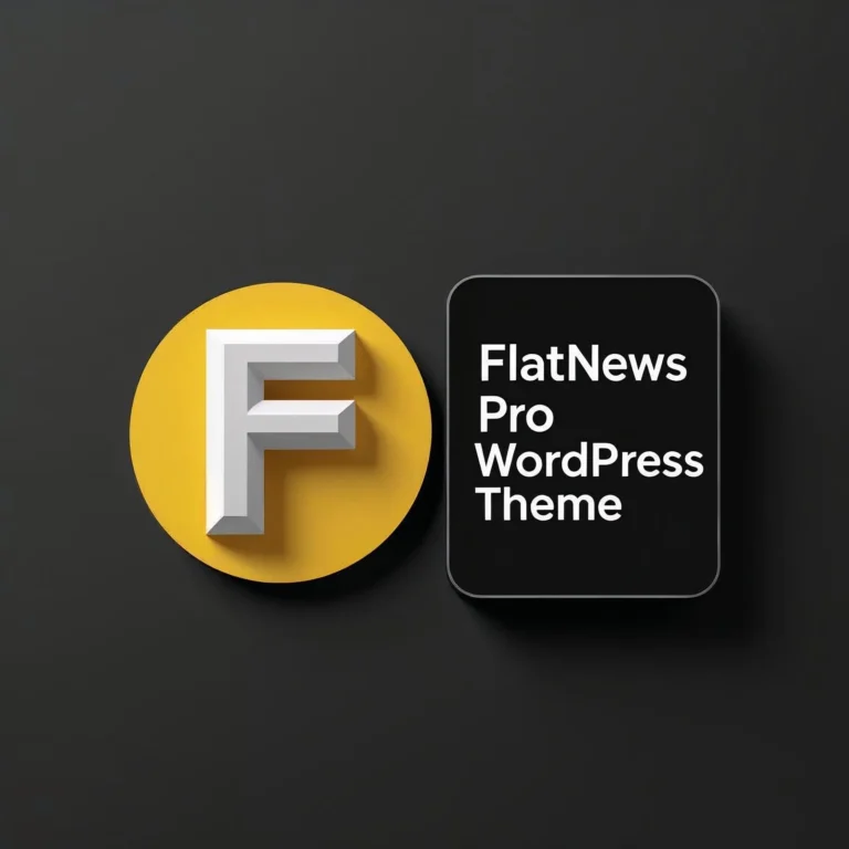 Download FlatNews Pro Theme GPL – Perfect WordPress theme for news blogs and magazines