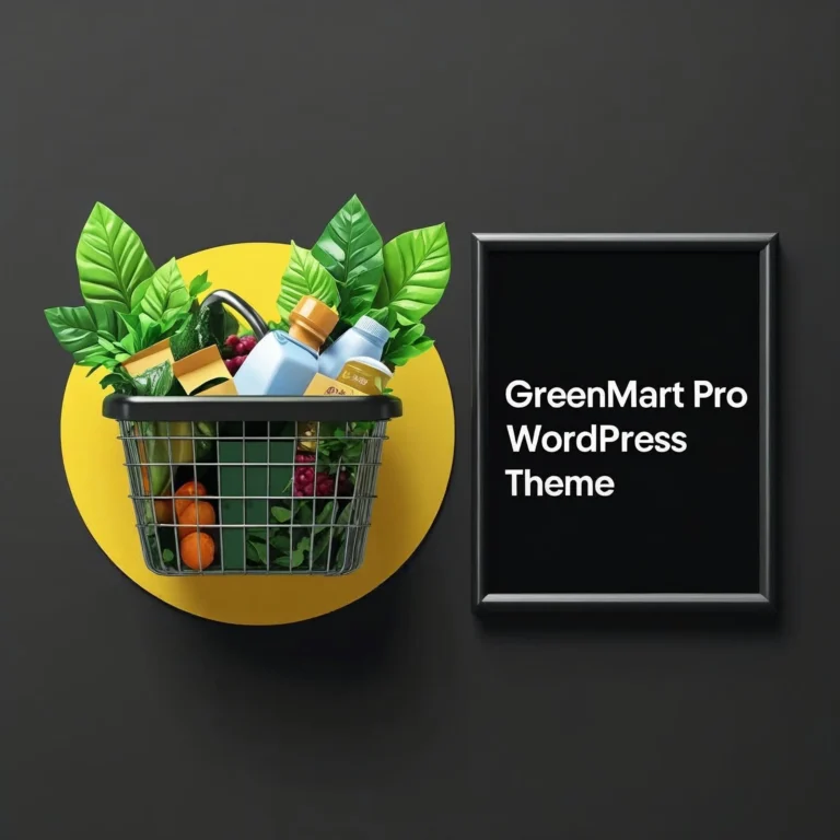 Download GreenMart GPL Theme – Best WordPress theme for organic and grocery stores