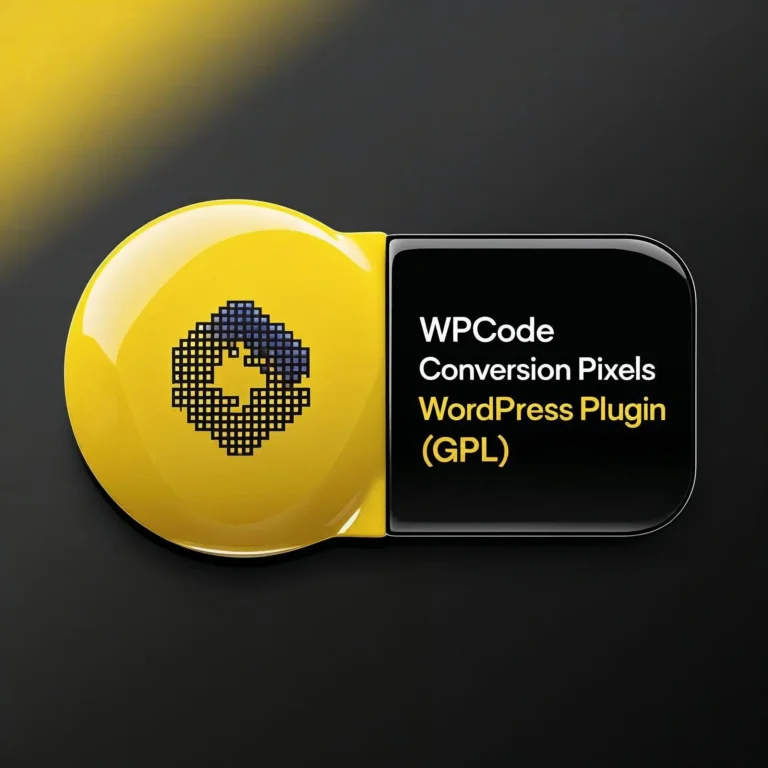 Download WPCode Conversion Pixels WordPress Plugin GPL – Easily manage and add conversion tracking pixels